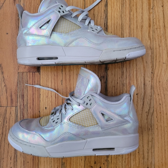 Air Jordan 4 Retro "Pearl" GS Size 9.5Y - Picture 2 of 11